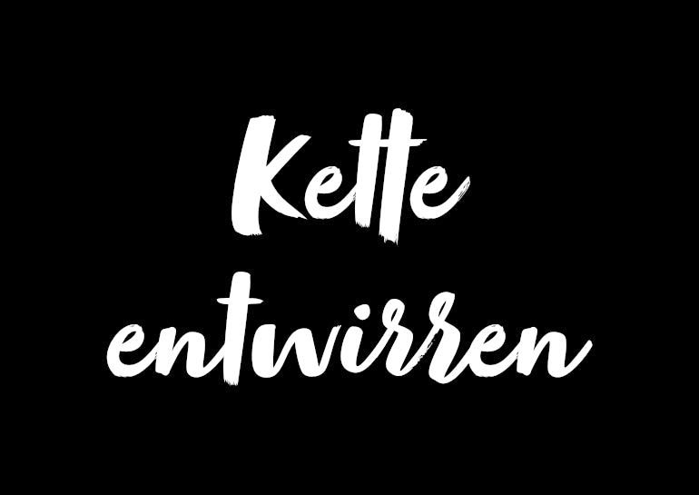 Kette entwirren