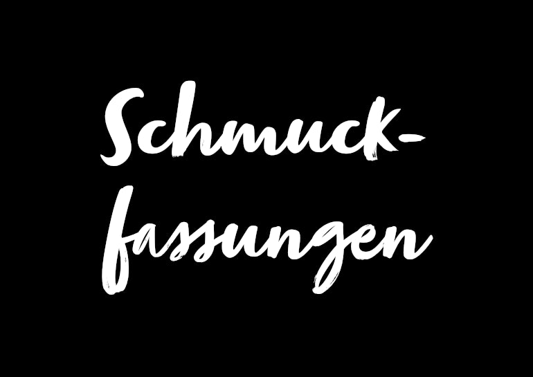 Kettenanhänger Fassungen