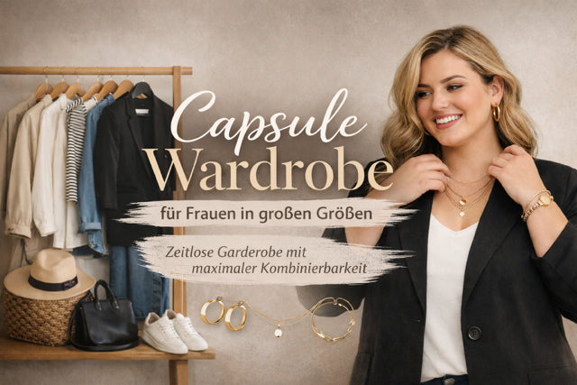 Capsule Wardrobe für Frauen in großen Größen