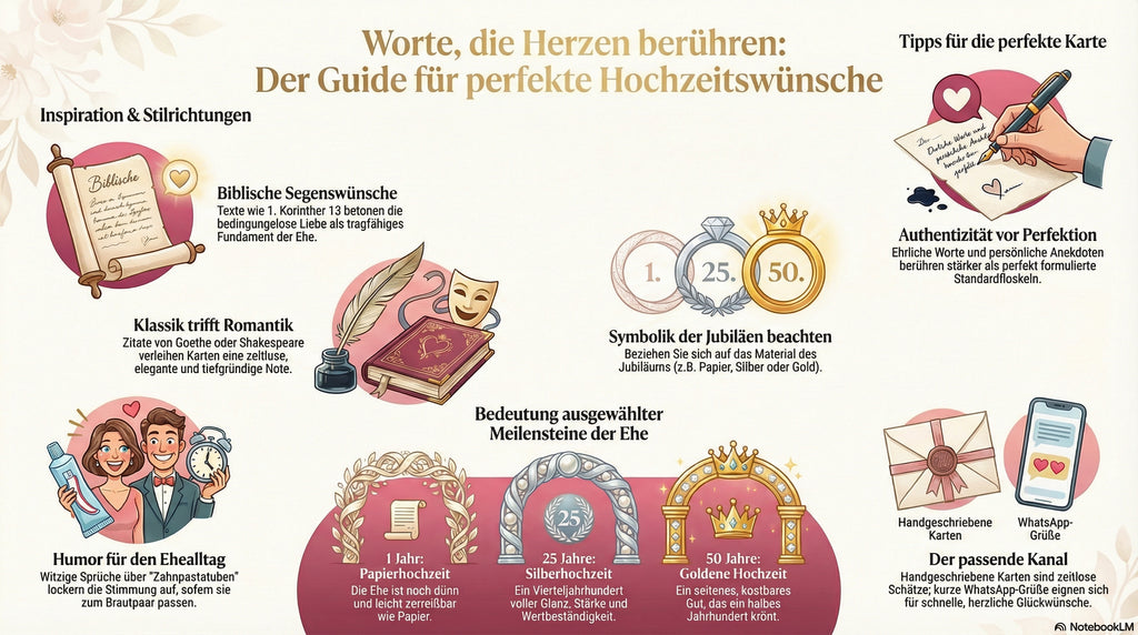 Glückwünsche zum Hochzeitstag – Worte, die verbinden und berühren