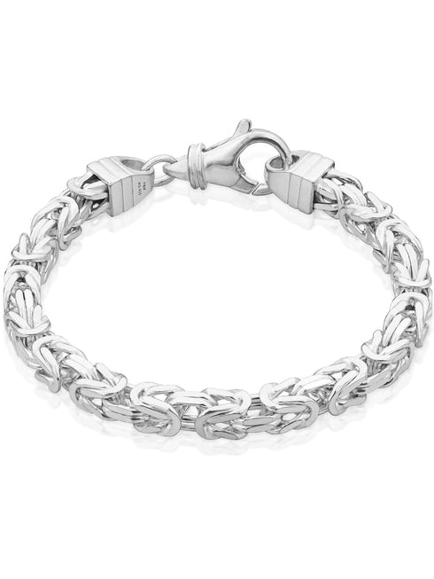 Armband Königskette ROYAL Robust Silber