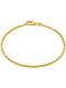 Armband Ankerkette DELICATE Elegant 14k Echtgold Diamantiert