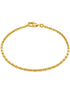 Armband Ankerkette DELICATE Elegant 14k Echtgold Diamantiert