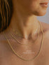 Ankerkette DELICATE Minimalistisch 14k Echtgold – Detailansicht