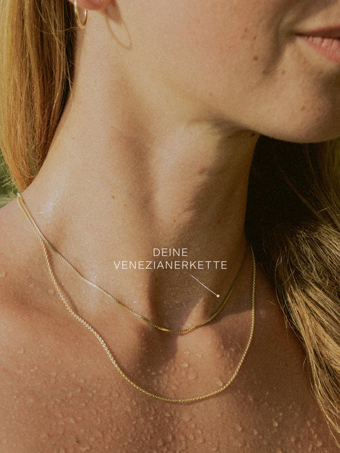 Venezianerkette VENICE Zierlich 8k Gold