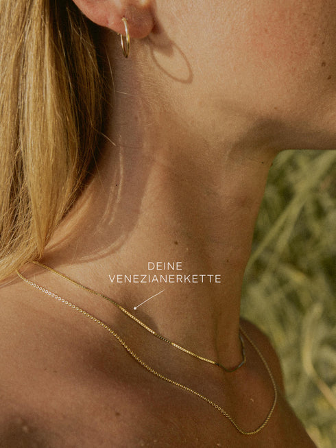 Venezianerkette VENICE Zierlich 8k Gold
