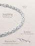 Armband Königskette ROYAL Robust Silber – Detailansicht