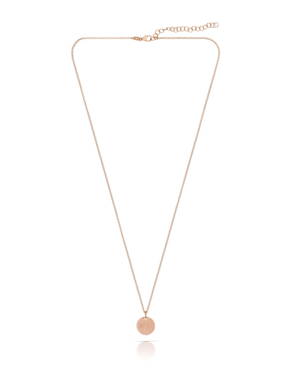 Kettenanhänger CIRCLE 1,2 cm Roségold Kettenanhänger CIRCLE 1,2 cm Roségold