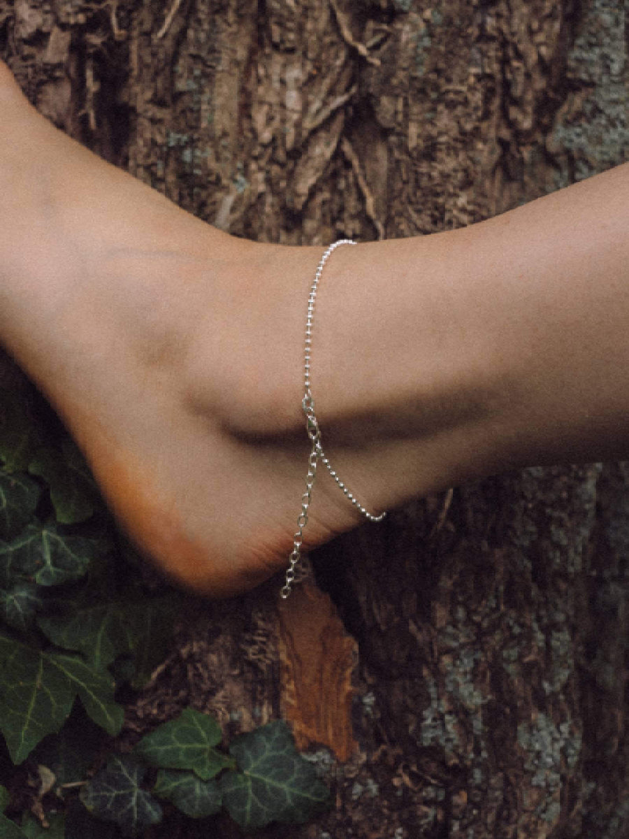 COZMOS 925 Silberkette 1mm - Feine Kugelkette In 15-100cm Längen