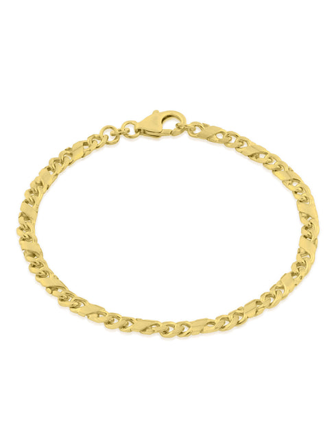 Armband Dollarkette PRESTIGE Original 8k Gold