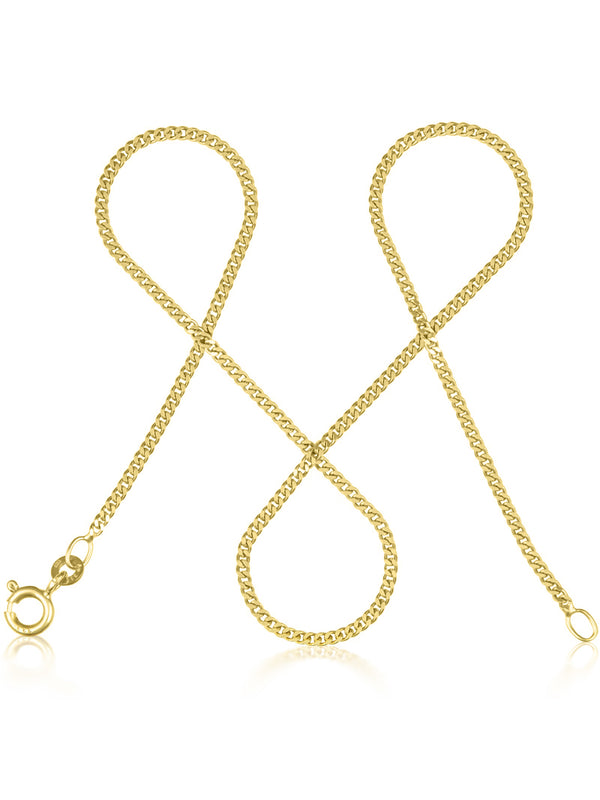 Panzerkette TIMELESS Schlicht 8k Gold Panzerkette TIMELESS Schlicht 8k Gold