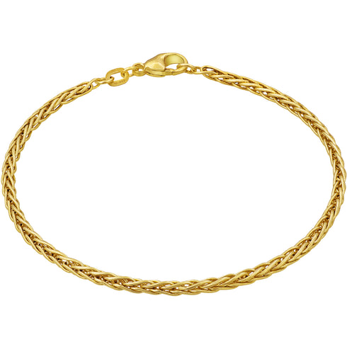 Armband Zopfkette TWIST 14k Echtgold