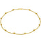 Fußkette Ankerkette mit Kugeln DELICATE 8k Gold
