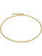 Fußkette Singapurkette SINGAPORE Filigran 8k Gold