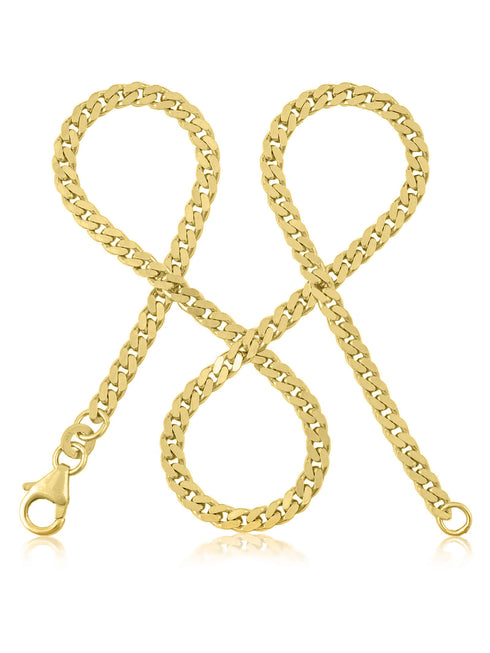 Panzerkette TIMELESS Modern 8k Gold