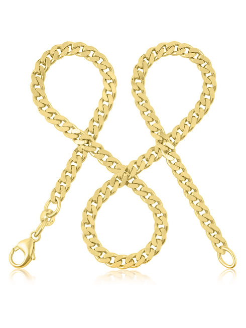 Panzerkette TIMELESS Massiv 8k Gold