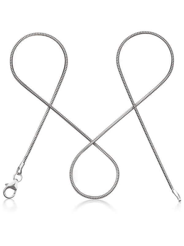Schlangenkette ETERNITY Dünn Silber Schlangenkette ETERNITY Dünn Silber
