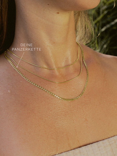 Panzerkette TIMELESS Original 8k Gold