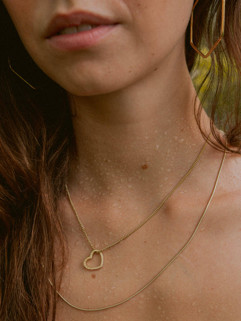 Kettenanhänger HEART Vergoldet