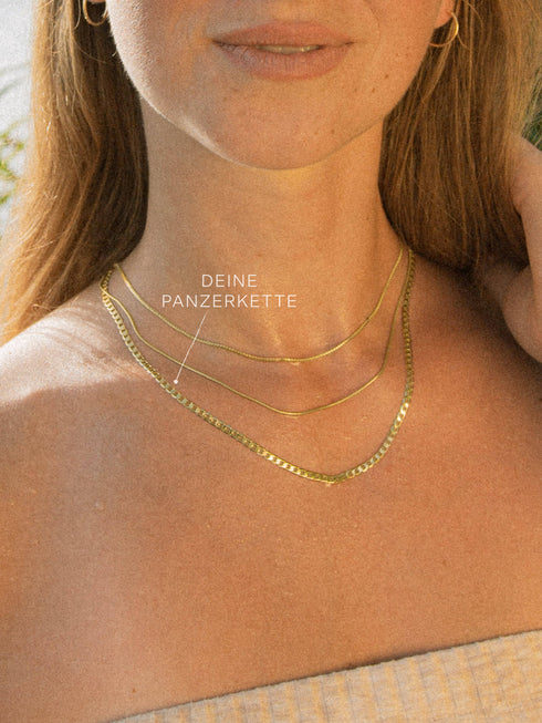 Panzerkette TIMELESS Original 8k Gold