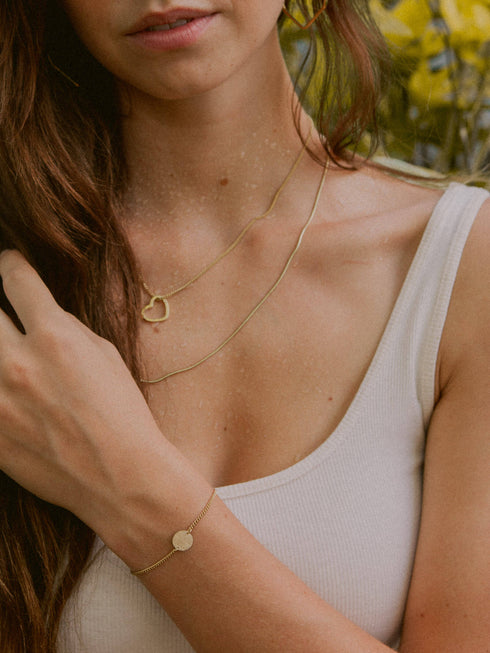 Kettenanhänger HEART Vergoldet