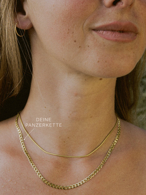 Panzerkette TIMELESS Robust 8k Gold