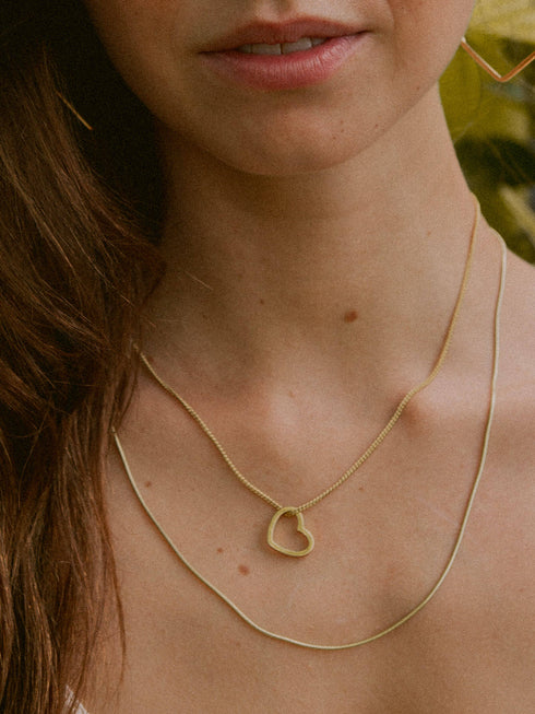 Kettenanhänger HEART Vergoldet