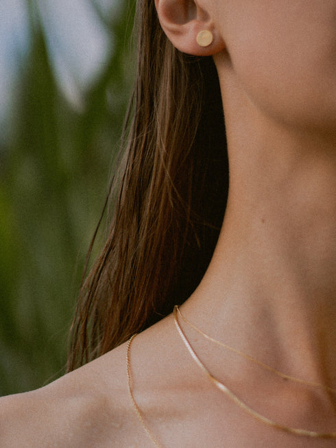 Ohrringe CIRCLE Vergoldet