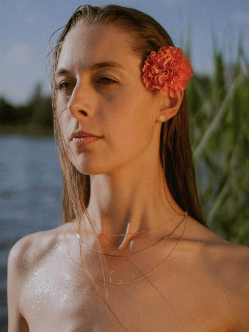 Ohrringe CIRCLE Vergoldet