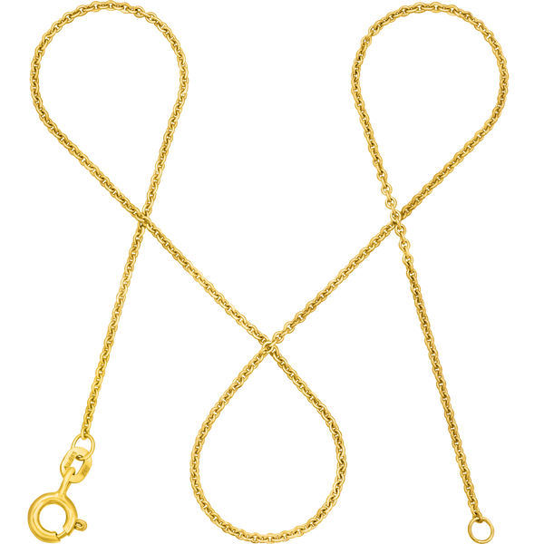 Ankerkette DELICATE Dünn 14k Echtgold Ankerkette DELICATE Dünn 14k Echtgold