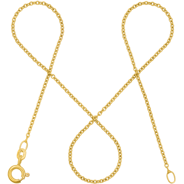 Ankerkette rund DELICATE Filigran 14k Echtgold Ankerkette rund DELICATE Filigran 14k Echtgold