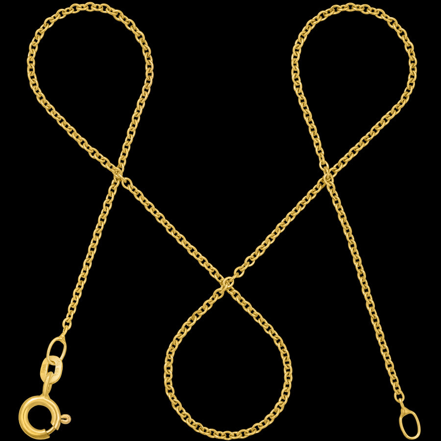 Ankerkette rund DELICATE Filigran 14k Echtgold