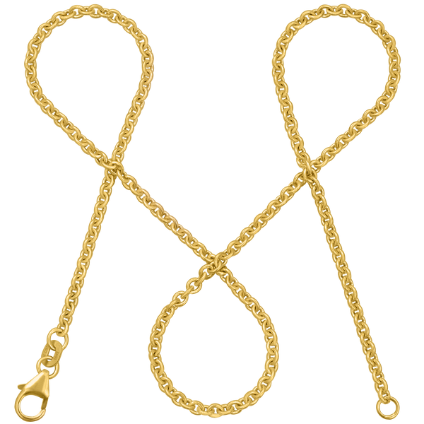 Ankerkette DELICATE Minimalistisch 14k Echtgold Ankerkette DELICATE Minimalistisch 14k Echtgold