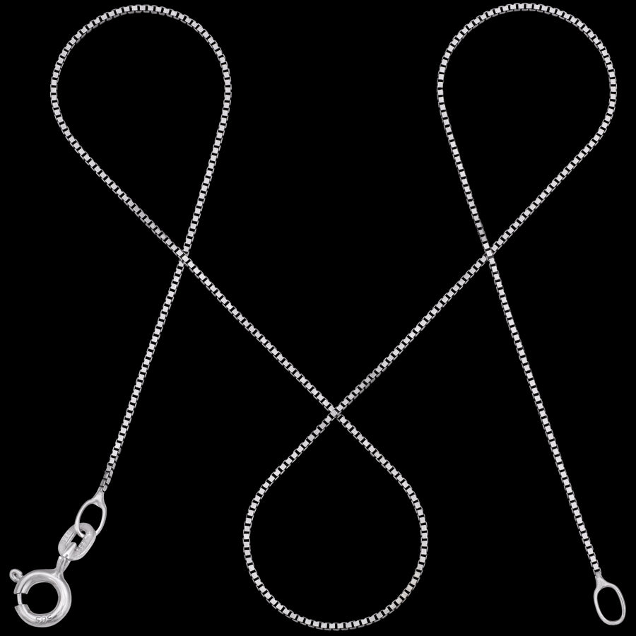 Venezianerkette VENICE Hauchzart 14k Weißgold