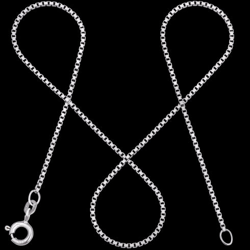 Venezianerkette VENICE Zart 14k Weißgold