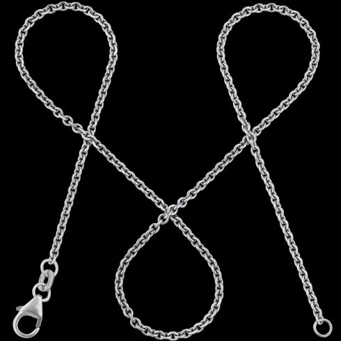 Ankerkette DELICATE Fein Weißgold