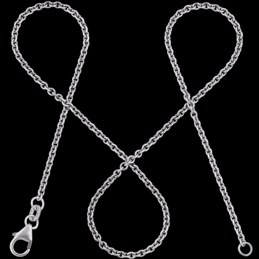 Ankerkette DELICATE Fein Weißgold