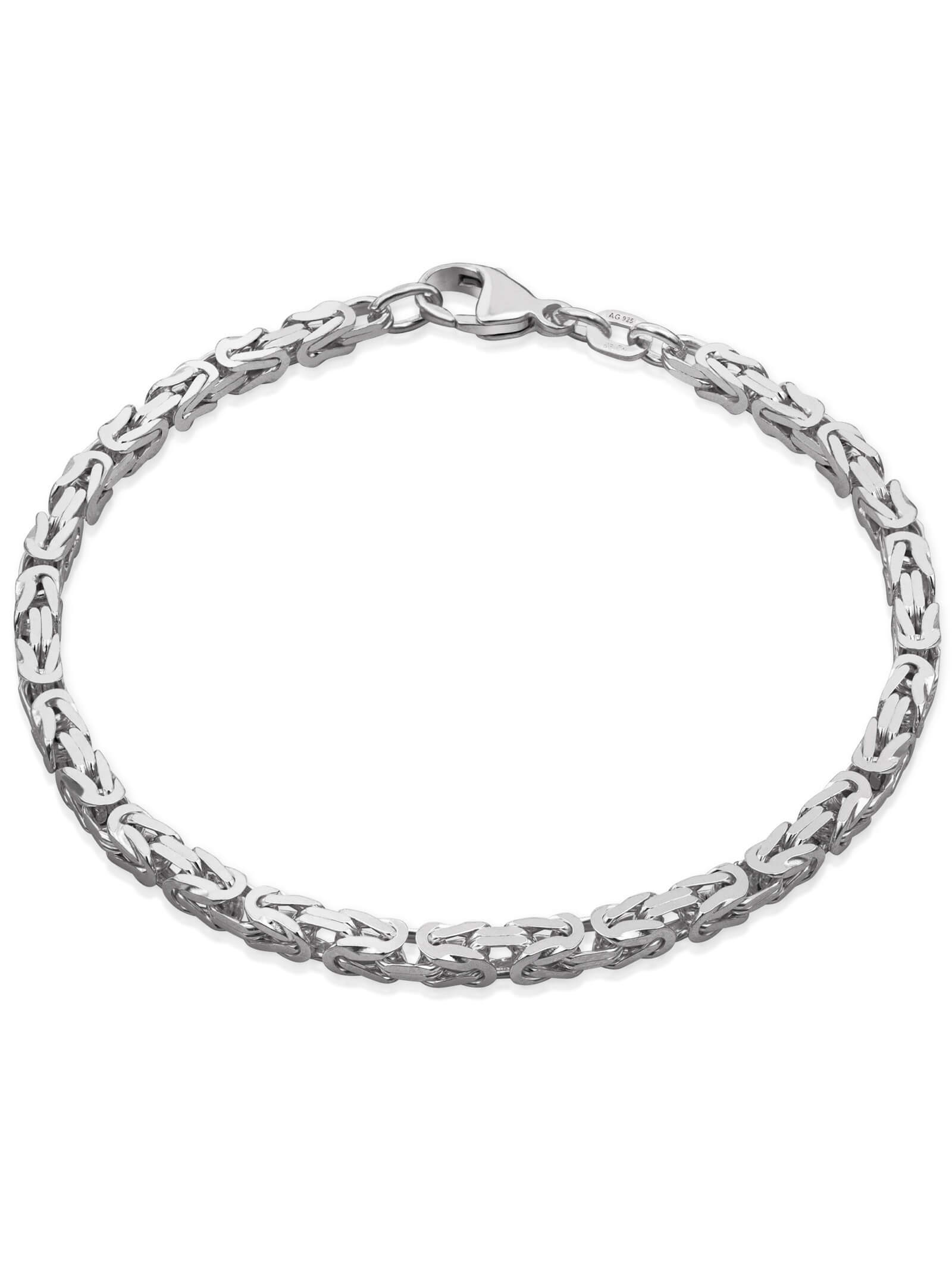 Armband aus Damen aus eco Schmuck » modabilé® ✰ Königskette – Etui Silber 925er