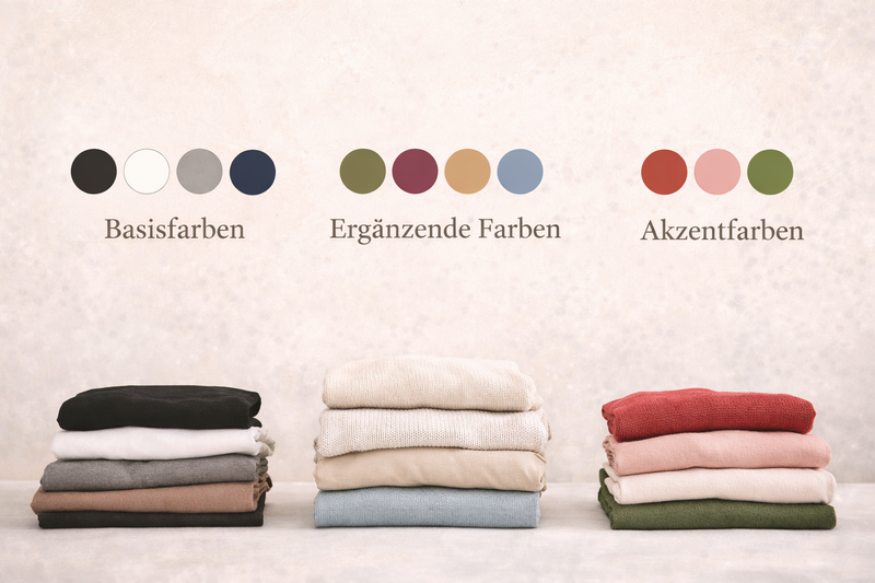 Capsule Wardrobe Farbpalette Farbe finden