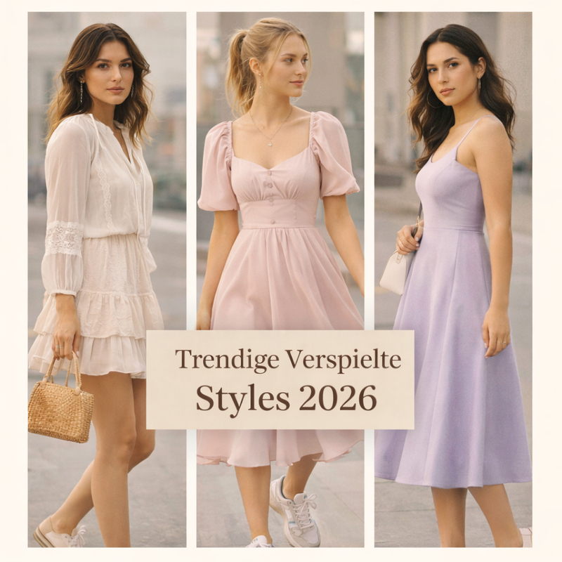 Fashion Trends 2026 verspielte Styles