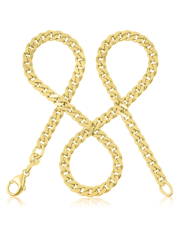 Panzerkette TIMELESS Massiv 8k Gold