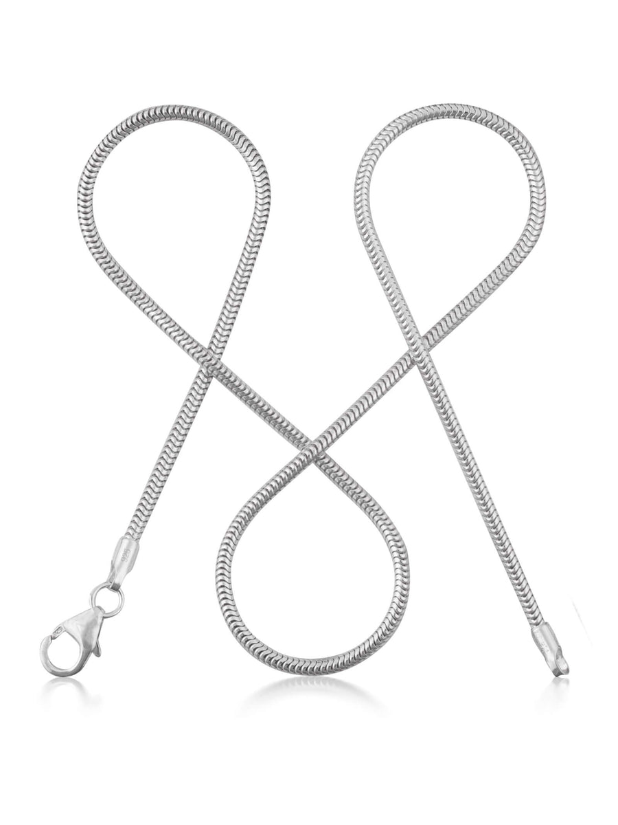 Schlangenkette ETERNITY Fein Silber